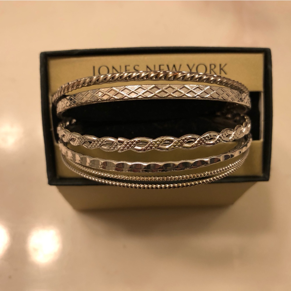 Silver bangles